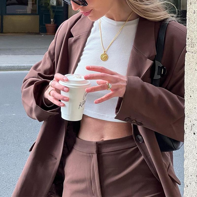 Coffee Casual Suit