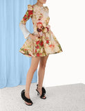 Luminosity Ruched Mini Dress