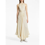 Pleated Jian Mid-length Dress
