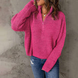 Stunning Plain V-Neck Sweater