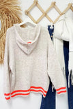 Vintage Print Long Sleeve Sweater