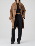 Wool & Cashmere Poncho Coat