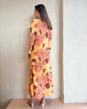 Elegant Printed Maxi Dress