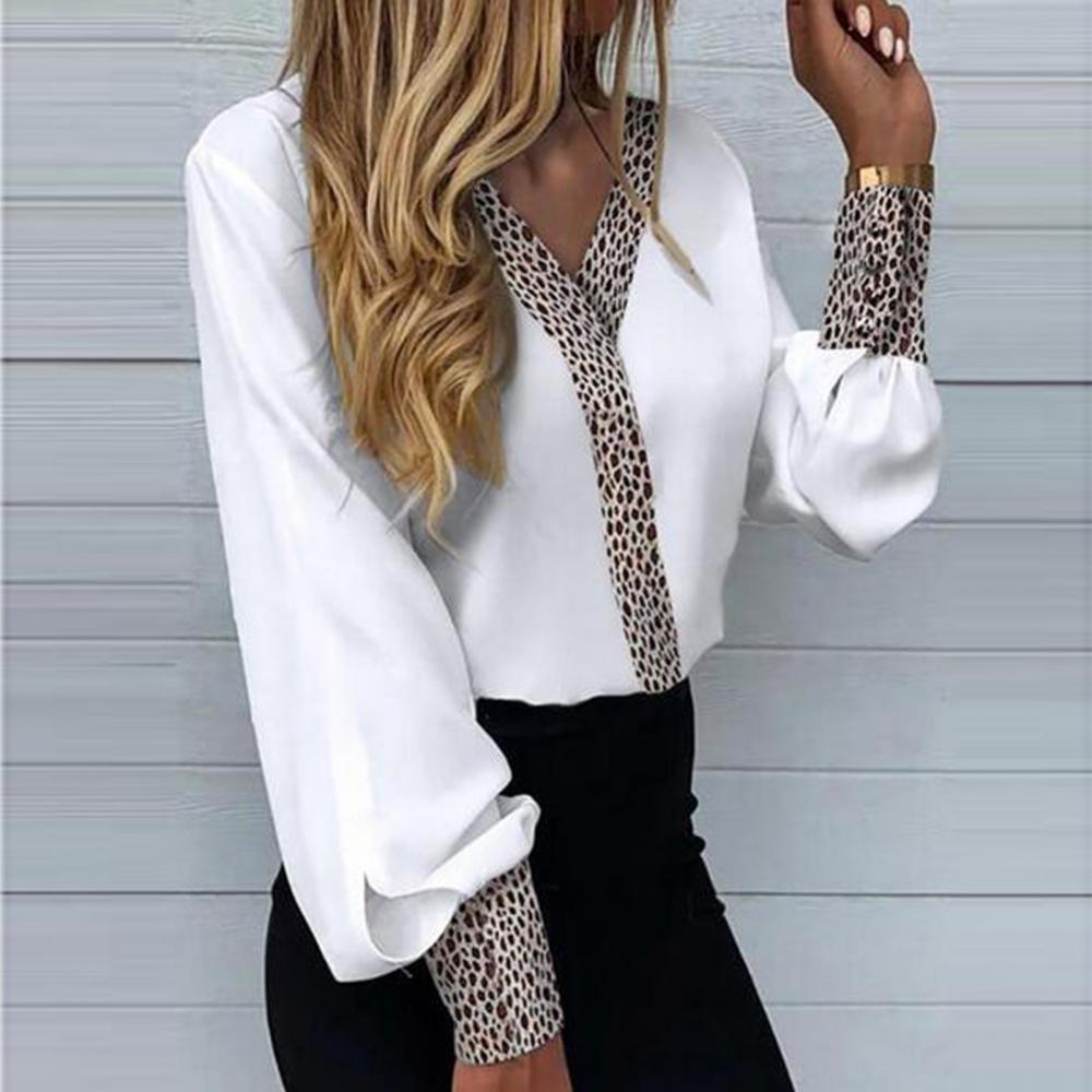 Casual V-Neck Long Sleeve Top